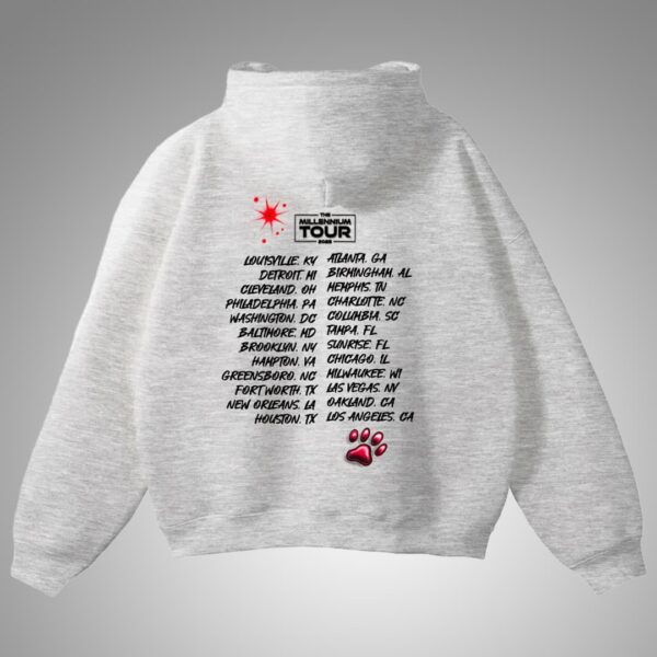 Bow Wow Airbrush Hoodie - Image 4