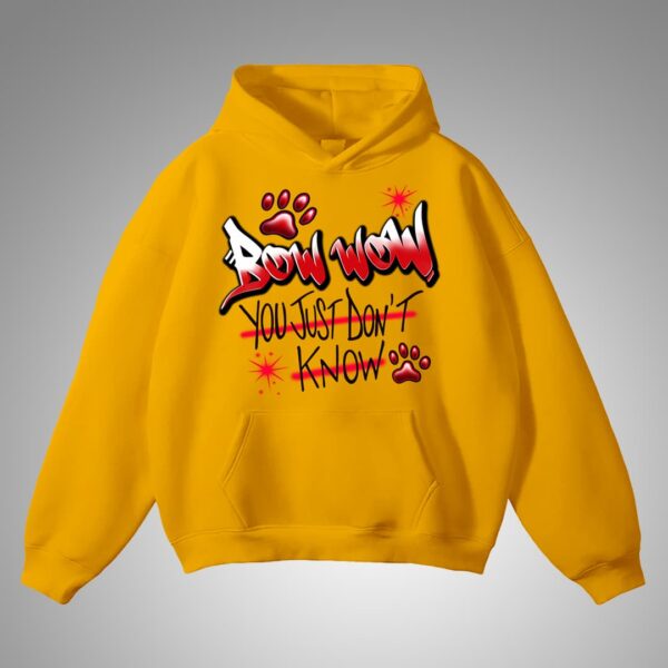 Bow Wow Airbrush Hoodie